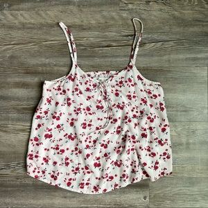 XS Hollister Floral Tank Top